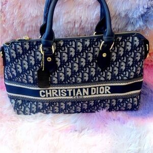 GWP Dior Blue Monogram Handbag